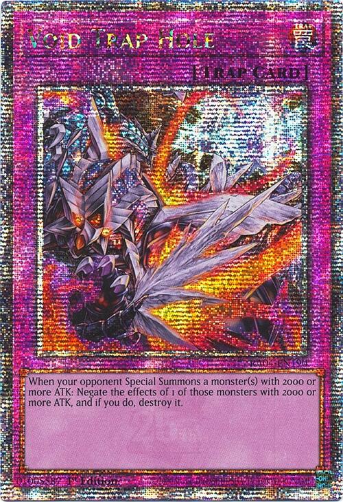 Void Trap Hole [RA04-EN190] Quarter Century Secret Rare | Good Games Morley
