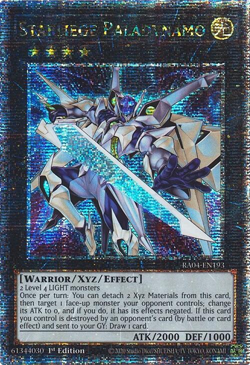 Starliege Paladynamo [RA04-EN193] Quarter Century Secret Rare | Good Games Morley