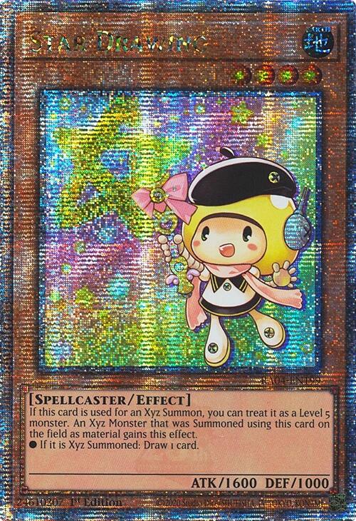 Star Drawing [RA04-EN199] Quarter Century Secret Rare | Good Games Morley