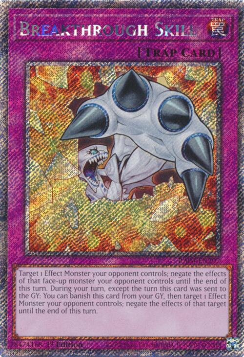 Breakthrough Skill [RA04-EN202] Platinum Secret Rare | Good Games Morley