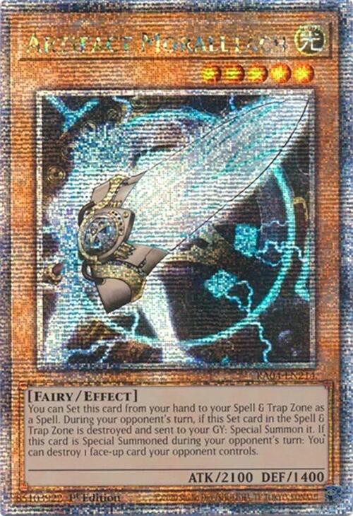 Artifact Moralltach [RA04-EN214] Quarter Century Secret Rare | Good Games Morley