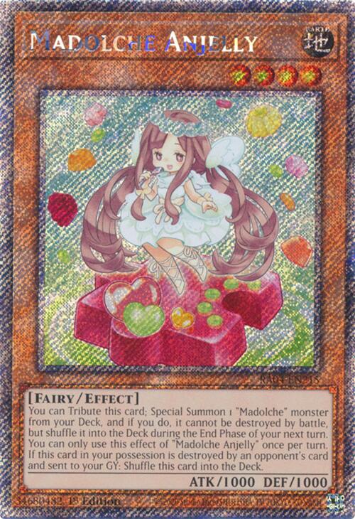 Madolche Anjelly [RA04-EN215] Platinum Secret Rare | Good Games Morley