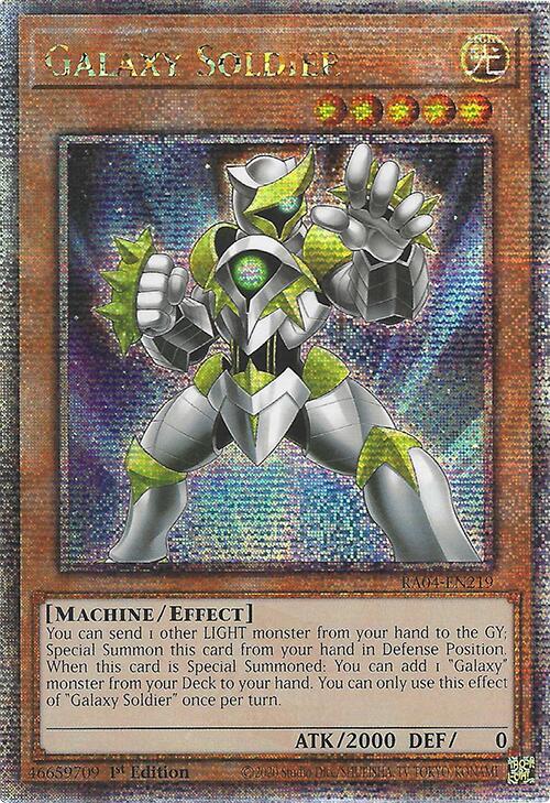 Galaxy Soldier [RA04-EN219] Quarter Century Secret Rare | Good Games Morley