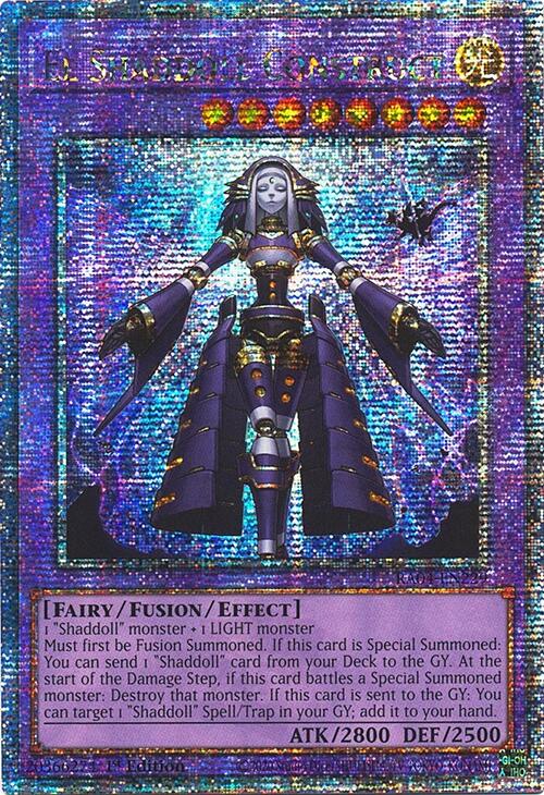 El Shaddoll Construct [RA04-EN229] Quarter Century Secret Rare | Good Games Morley