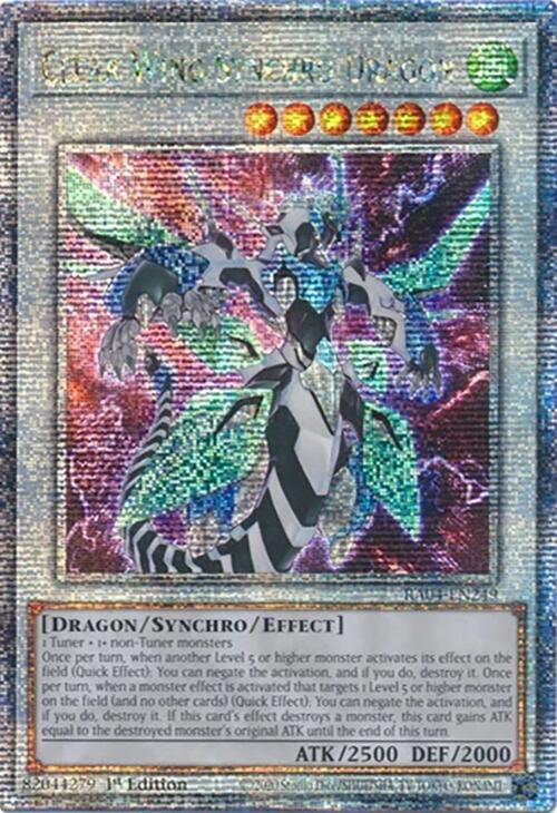 Clear Wing Synchro Dragon [RA04-EN249] Quarter Century Secret Rare | Good Games Morley