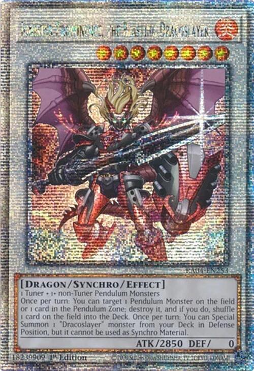 Ignister Prominence, the Blasting Dracoslayer [RA04-EN253] Quarter Century Secret Rare | Good Games Morley