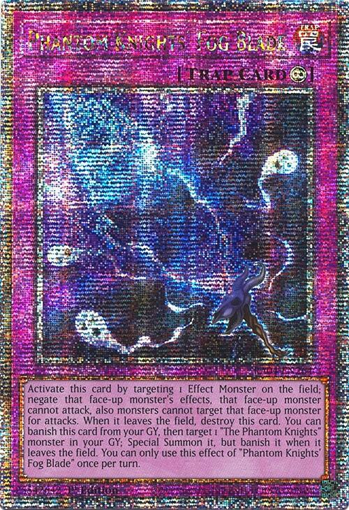 Phantom Knights' Fog Blade [RA04-EN264] Quarter Century Secret Rare | Good Games Morley