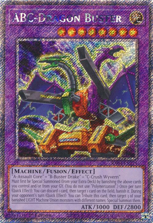 ABC-Dragon Buster [RA04-EN271] Platinum Secret Rare | Good Games Morley