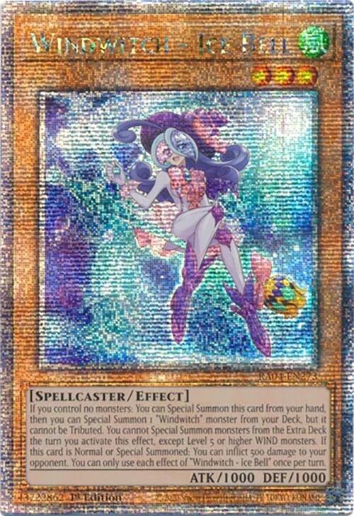 Windwitch - Ice Bell [RA04-EN273] Quarter Century Secret Rare | Good Games Morley