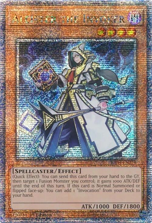 Aleister the Invoker [RA04-EN278] Quarter Century Secret Rare | Good Games Morley