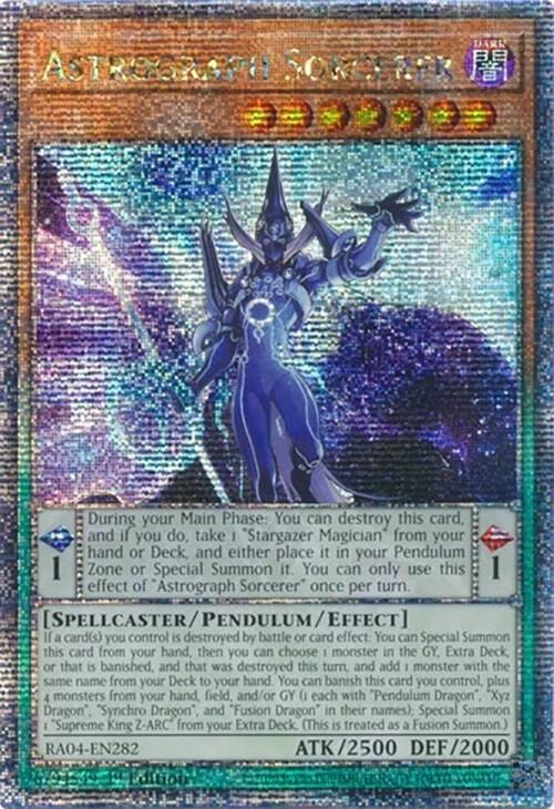 Astrograph Sorcerer [RA04-EN282] Quarter Century Secret Rare | Good Games Morley
