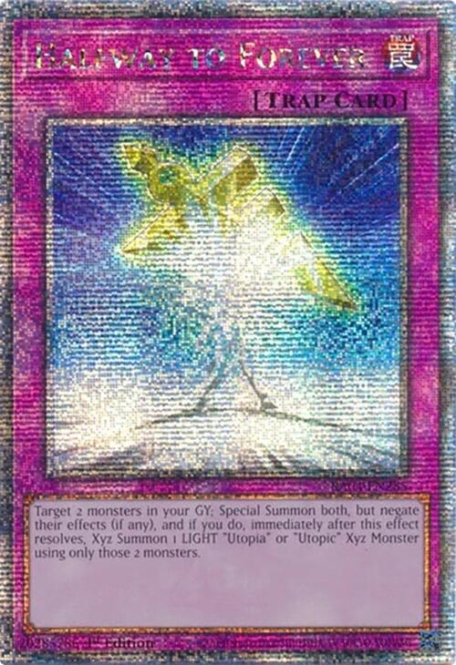 Halfway to Forever [RA04-EN285] Quarter Century Secret Rare | Good Games Morley