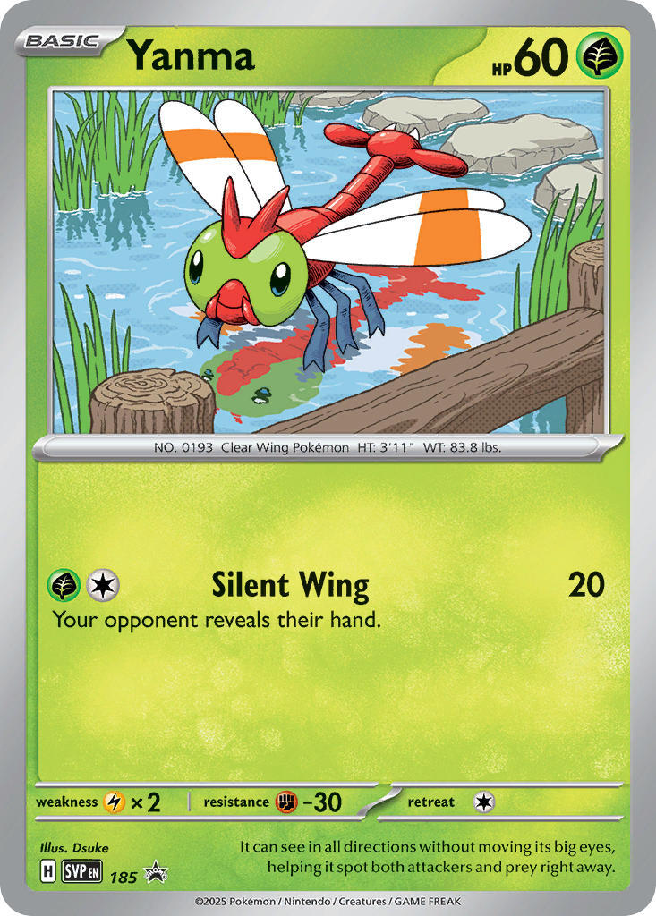 Yanma (185) [Scarlet & Violet: Black Star Promos] | Good Games Morley