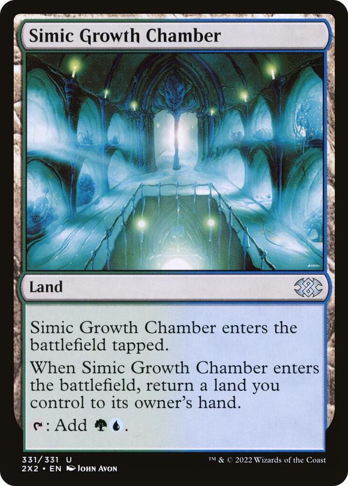 Simic Growth Chamber 331/331 (Double Masters 2022)  - Foil | Good Games Morley
