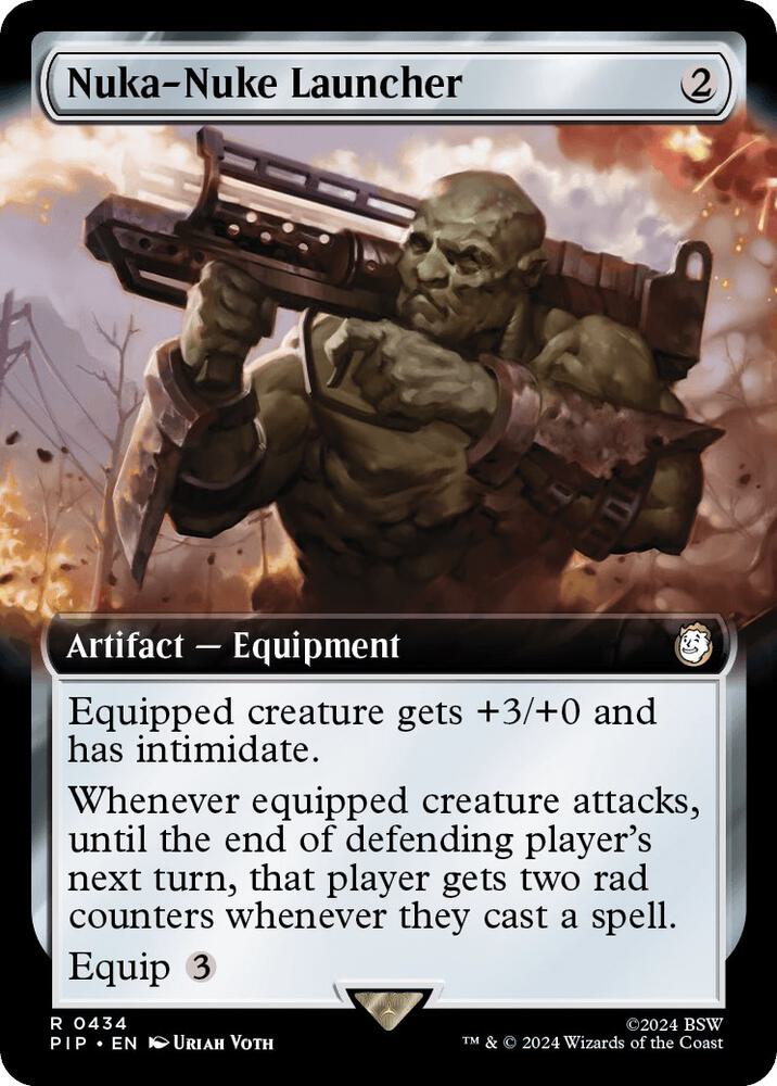 Nuka-Nuke Launcher 434/326 (Universes Beyond: Fallout)  - Extended Art Foil | Good Games Morley