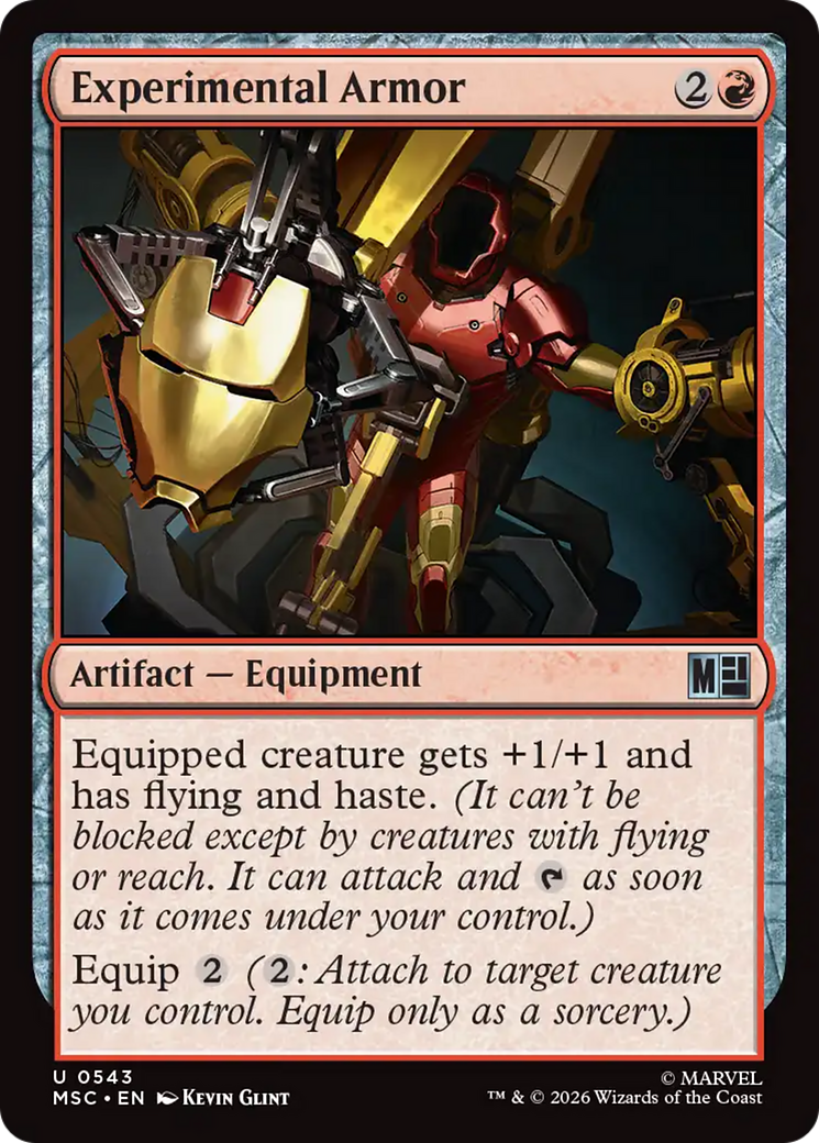 Experimental Armor [Marvel Super Heroes Commander] | Good Games Morley