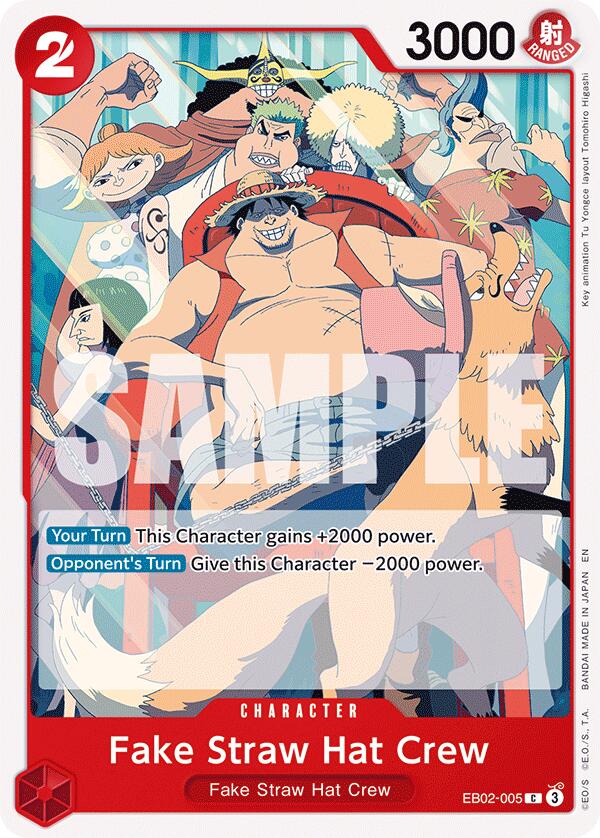 Fake Straw Hat Crew [Extra Booster: Anime 25th Collection] | Good Games Morley