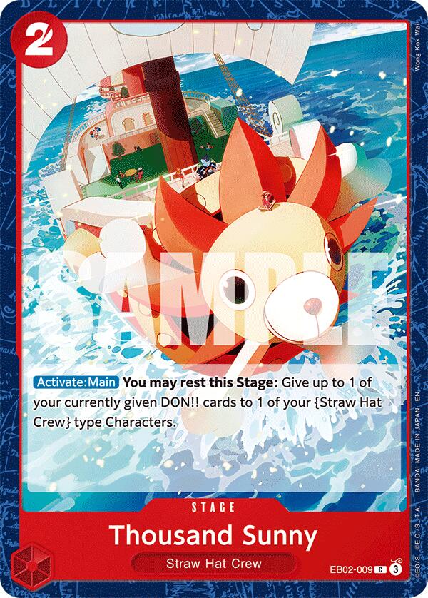 Thousand Sunny [Extra Booster: Anime 25th Collection] | Good Games Morley