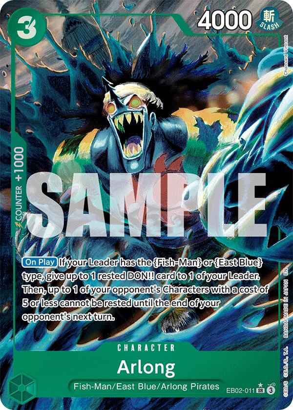 Arlong (Alternate Art) [Extra Booster: Anime 25th Collection] | Good Games Morley