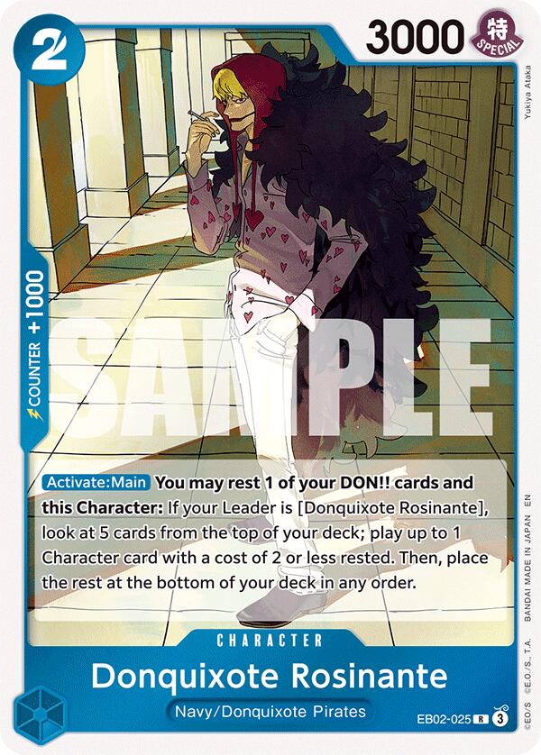 Donquixote Rosinante [Extra Booster: Anime 25th Collection] | Good Games Morley