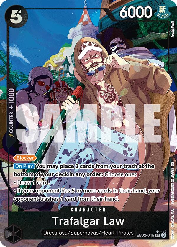 Trafalgar Law (Alternate Art) [Extra Booster: Anime 25th Collection] | Good Games Morley