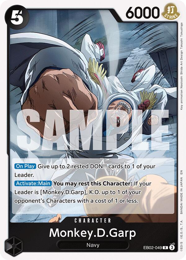 Monkey.D.Garp [Extra Booster: Anime 25th Collection] | Good Games Morley