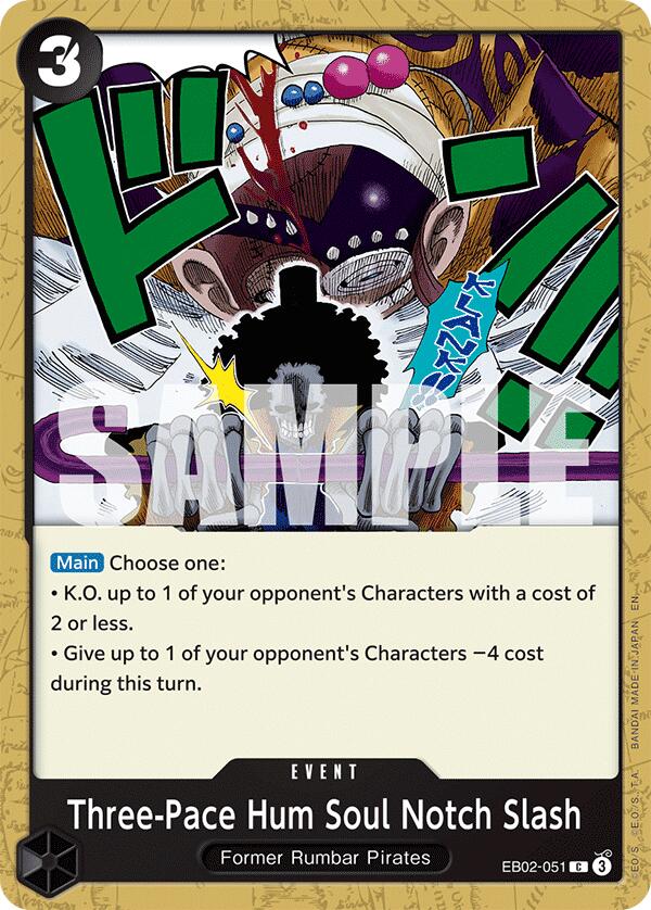 Three-Pace Hum Soul Notch Slash [Extra Booster: Anime 25th Collection] | Good Games Morley