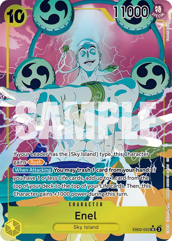 Enel (Alternate Art) [Extra Booster: Anime 25th Collection] | Good Games Morley