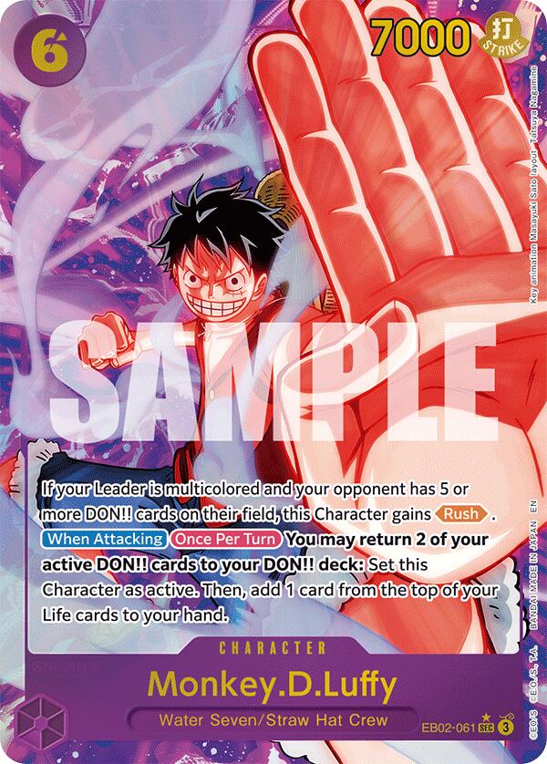 Monkey.D.Luffy (061) (Alternate Art) [Extra Booster: Anime 25th Collection] | Good Games Morley