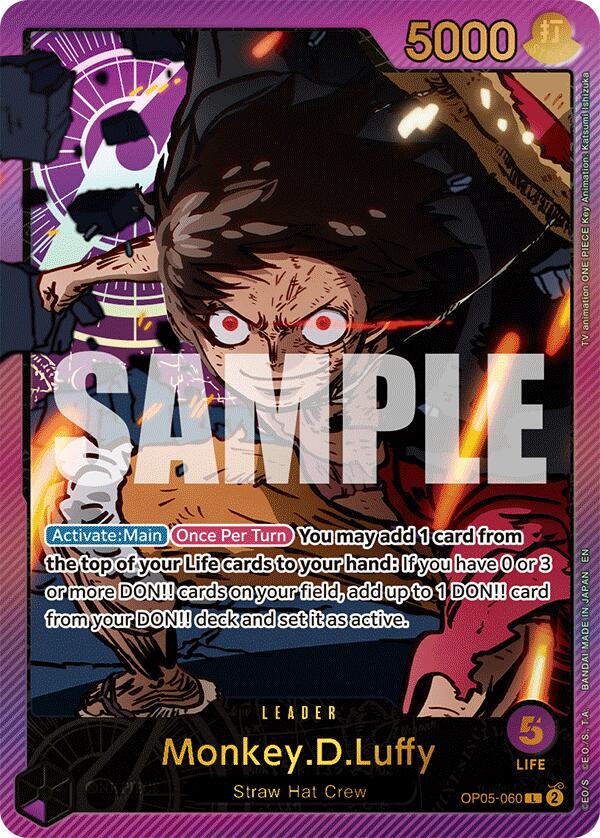 Monkey.D.Luffy (SPR) [Extra Booster: Anime 25th Collection] | Good Games Morley