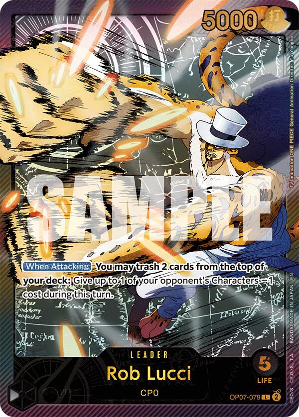 Rob Lucci (SPR) [Extra Booster: Anime 25th Collection] | Good Games Morley
