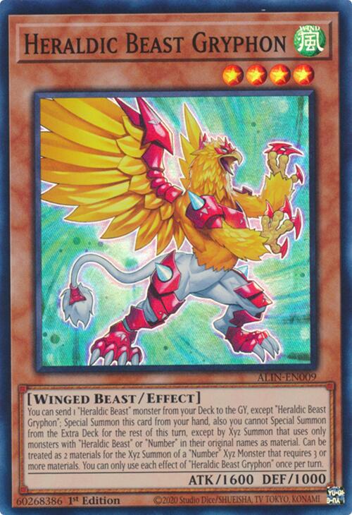 Heraldic Beast Gryphon [ALIN-EN009] Super Rare | Good Games Morley