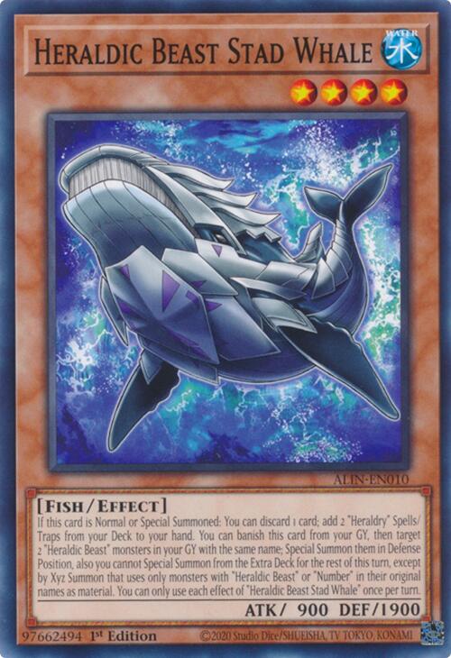Heraldic Beast Stad Whale [ALIN-EN010] Common | Good Games Morley