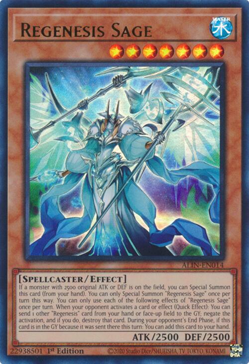 Regenesis Sage [ALIN-EN014] Ultra Rare | Good Games Morley