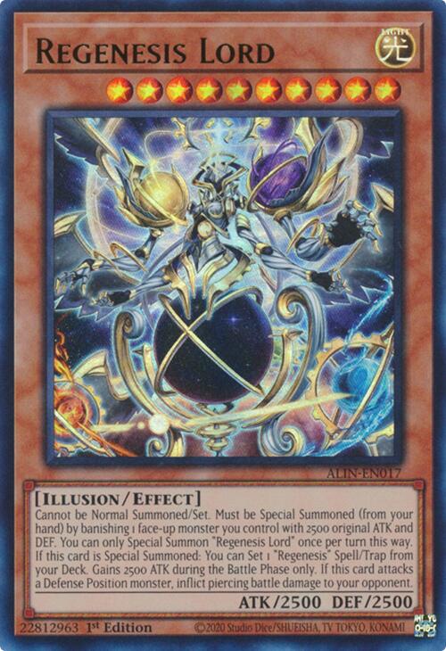 Regenesis Lord [ALIN-EN017] Ultra Rare | Good Games Morley