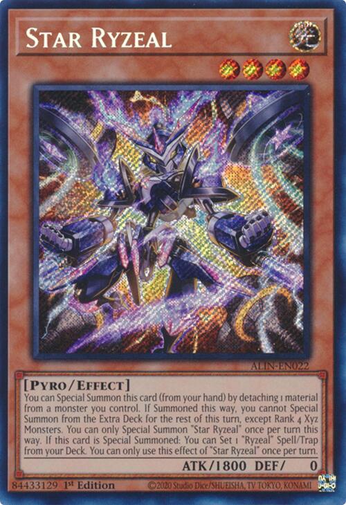 Star Ryzeal [ALIN-EN022] Secret Rare | Good Games Morley