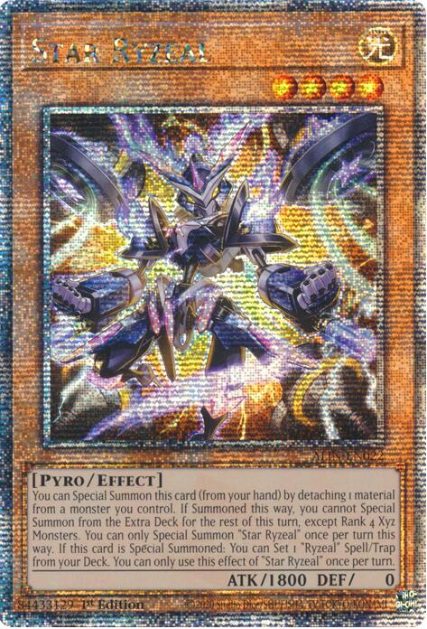 Star Ryzeal [ALIN-EN022] Quarter Century Secret Rare | Good Games Morley