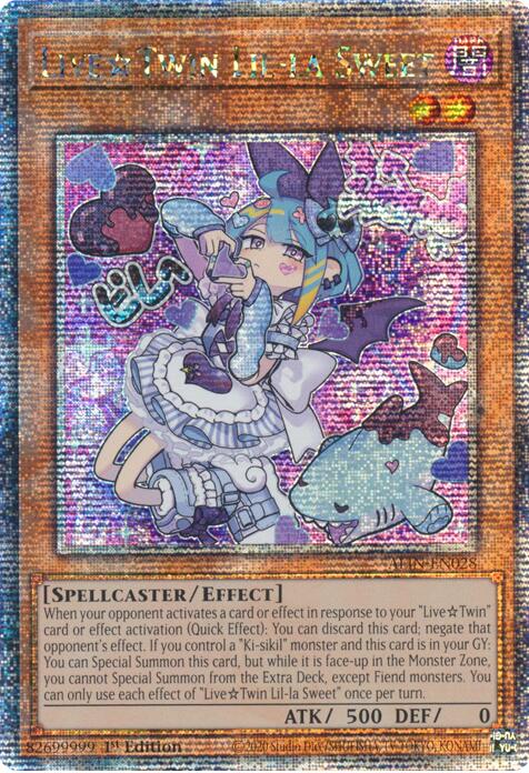 Live Twin Lil-la Sweet [ALIN-EN028] Quarter Century Secret Rare | Good Games Morley