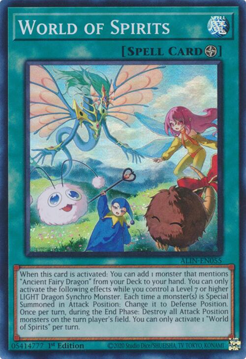 World of Spirits [ALIN-EN055] Super Rare | Good Games Morley
