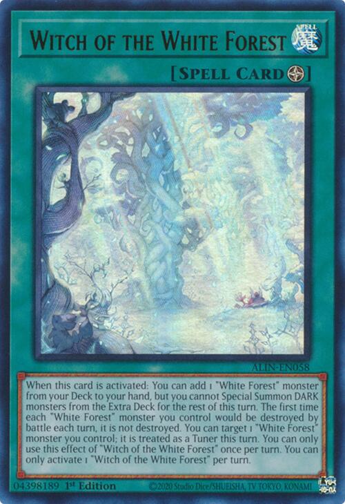 Witch of the White Forest [ALIN-EN058] Ultra Rare | Good Games Morley
