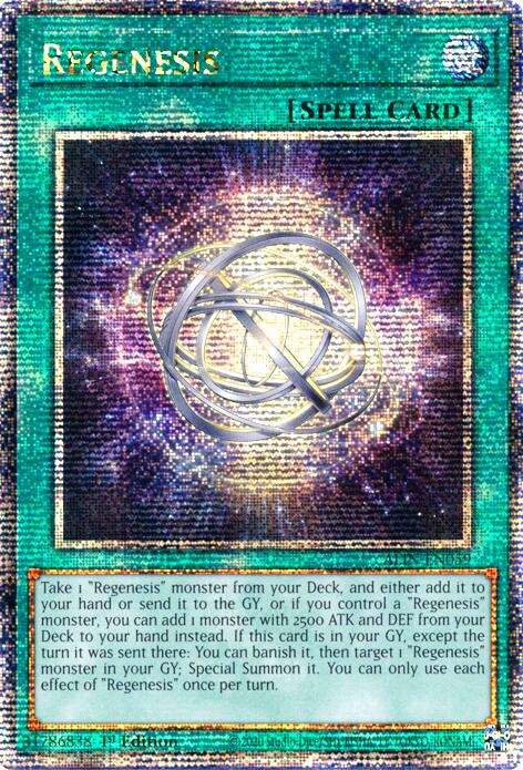 Regenesis [ALIN-EN059] Quarter Century Secret Rare | Good Games Morley