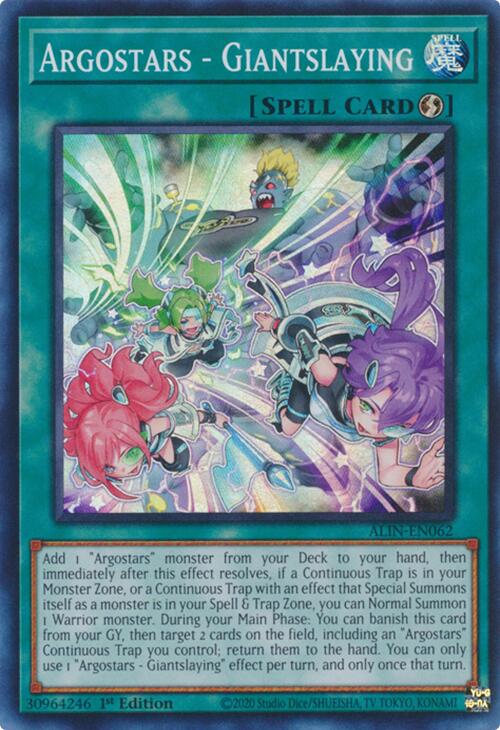 Argostars - Giantslaying [ALIN-EN062] Super Rare | Good Games Morley