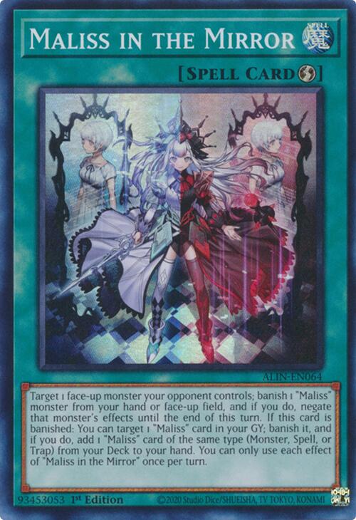 Maliss in the Mirror [ALIN-EN064] Super Rare | Good Games Morley