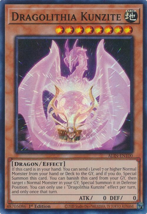 Dragolithia Kunzite [ALIN-EN100] Super Rare | Good Games Morley