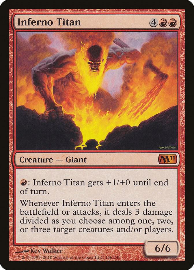 Inferno Titan 146/249 (Magic 2011 (M11))  | Good Games Morley