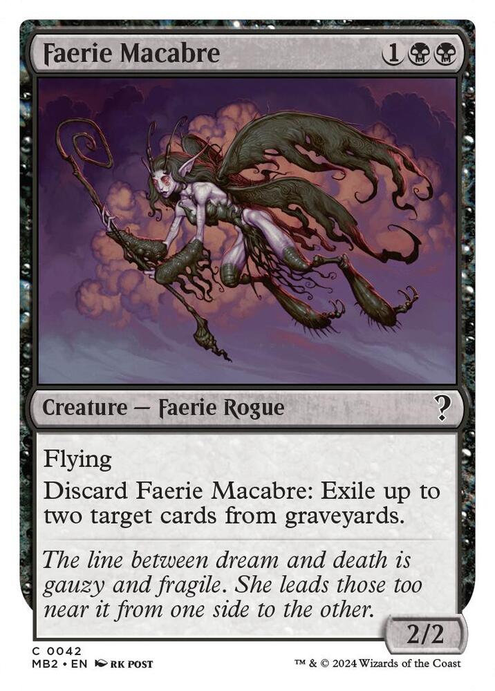 Faerie Macabre 42/390 (Mystery Booster 2)  | Good Games Morley