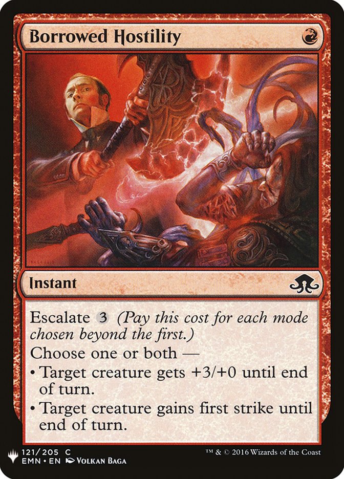 Borrowed Hostility [Mystery Booster] | Good Games Morley