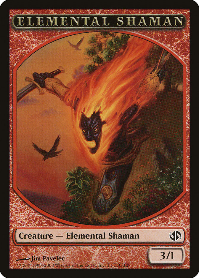 Elemental Shaman Token [Duel Decks: Jace vs. Chandra Tokens] | Good Games Morley