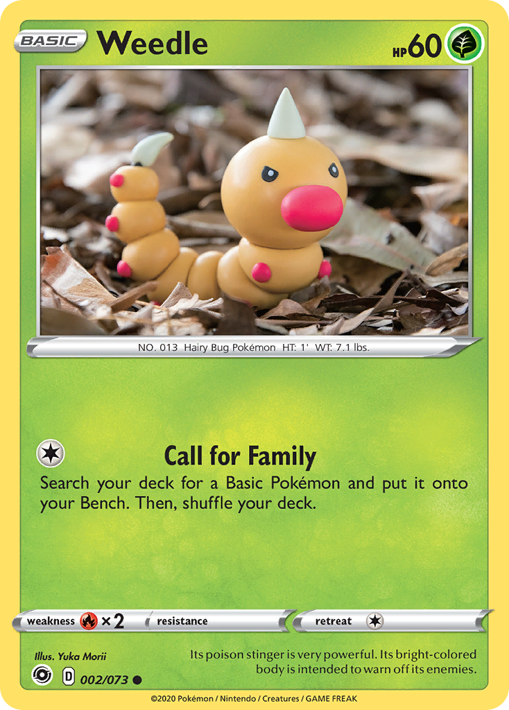 Weedle (002/073) [Sword & Shield: Champion's Path] | Good Games Morley