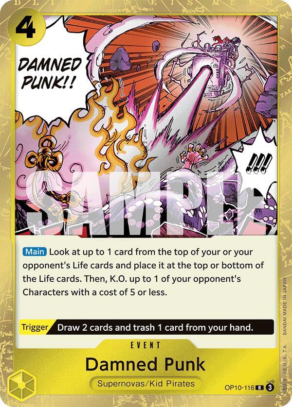 Damned Punk OP10-116 (Royal Blood)  - Foil | Good Games Morley